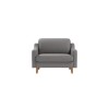 1-Seat Sofa Robin Loveseat - Obsidian, Walnut Obsidian
Walnut