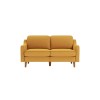 2-Seat Sofa Robin 2 - Mustard, Walnut Mustard
Walnut