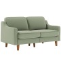 2-Seat Sofa Robin 2 - Sea Green, Walnut Sea Green
Walnut