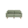 2-Seat Sofa Robin 2 - Sea Green, Walnut Sea Green
Walnut