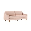 3-Seat Sofa Robin 3 - Salmon, Walnut Salmon
Walnut