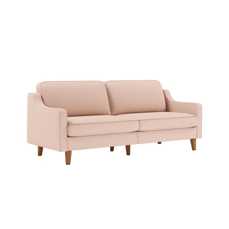 3-Seat Sofa Robin 3 - Salmon, Walnut Salmon
Walnut