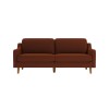 3-Seat Sofa Robin 3 - Tile Red, Walnut Tile Red
Walnut