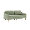 3-Seat Sofa Robin 3 - Sea Green, Walnut Sea Green
Walnut