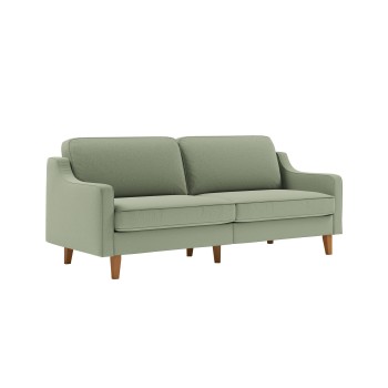 3-Seat Sofa Robin 3 - Sea Green, Walnut Sea Green
Walnut