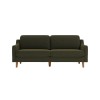 3-Seat Sofa Robin 3 - Oil Green, Walnut Oil Green
Walnut