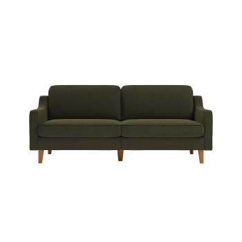 3-Seat Sofa Robin 3 - Oil Green, Walnut Oil Green
Walnut