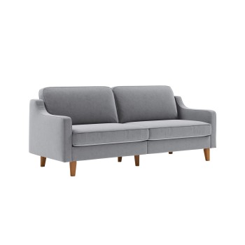 3-Seat Sofa Robin 3 - Fog Grey, Walnut Fog Grey
Walnut