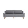 3-Seat Sofa Robin 3 - Fog Grey, Walnut Fog Grey
Walnut