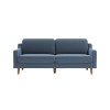 3-Seat Sofa Robin 3 - Ocean Blue, Walnut Ocean Blue
Walnut