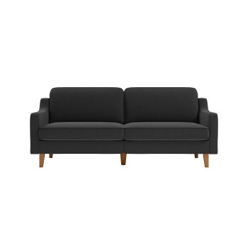 3-Seat Sofa Robin 3 - Night Grey, Walnut Night Grey
Walnut