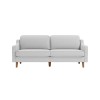3-Seat Sofa Robin 3 - Pebble, Walnut Pebble
Walnut