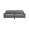 3-Seat Sofa Robin 3 - Obsidian, Walnut Obsidian
Walnut