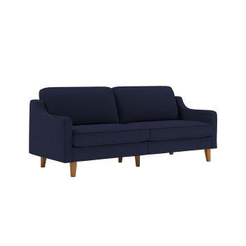 3-Seat Sofa Robin 3 - Night Blue, Walnut Night Blue
Walnut