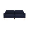 3-Seat Sofa Robin 3 - Night Blue, Walnut Night Blue
Walnut