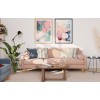 3-Seat Sofa Robin Extra 3 - Salmon, Walnut Salmon
Walnut