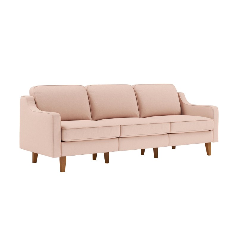 3-Seat Sofa Robin Extra 3 - Salmon, Walnut Salmon
Walnut