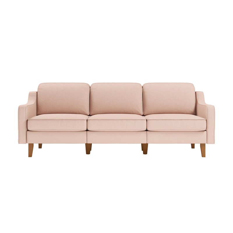 3-Seat Sofa Robin Extra 3 - Salmon, Walnut Salmon
Walnut