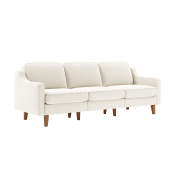 3-Seat Sofa Robin Extra 3 - Milk Froth, Walnut Milk Froth
Walnut