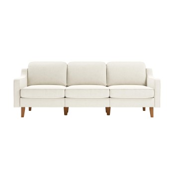 3-Seat Sofa Robin Extra 3 - Milk Froth, Walnut Milk Froth
Walnut