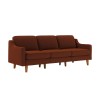 3-Seat Sofa Robin Extra 3 - Tile Red, Walnut Tile Red
Walnut