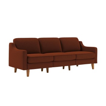 3-Seat Sofa Robin Extra 3 - Tile Red, Walnut Tile Red
Walnut