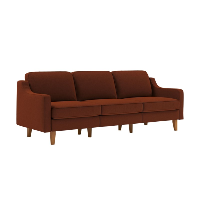 3-Seat Sofa Robin Extra 3 - Tile Red, Walnut Tile Red
Walnut