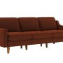 3-Seat Sofa Robin Extra 3 - Tile Red, Walnut Tile Red
Walnut