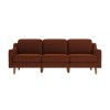 3-Seat Sofa Robin Extra 3 - Tile Red, Walnut Tile Red
Walnut