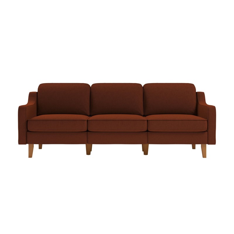 3-Seat Sofa Robin Extra 3 - Tile Red, Walnut Tile Red
Walnut