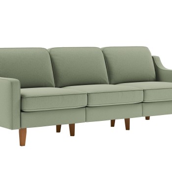 3-Seat Sofa Robin Extra 3 - Sea Green, Walnut Sea Green
Walnut