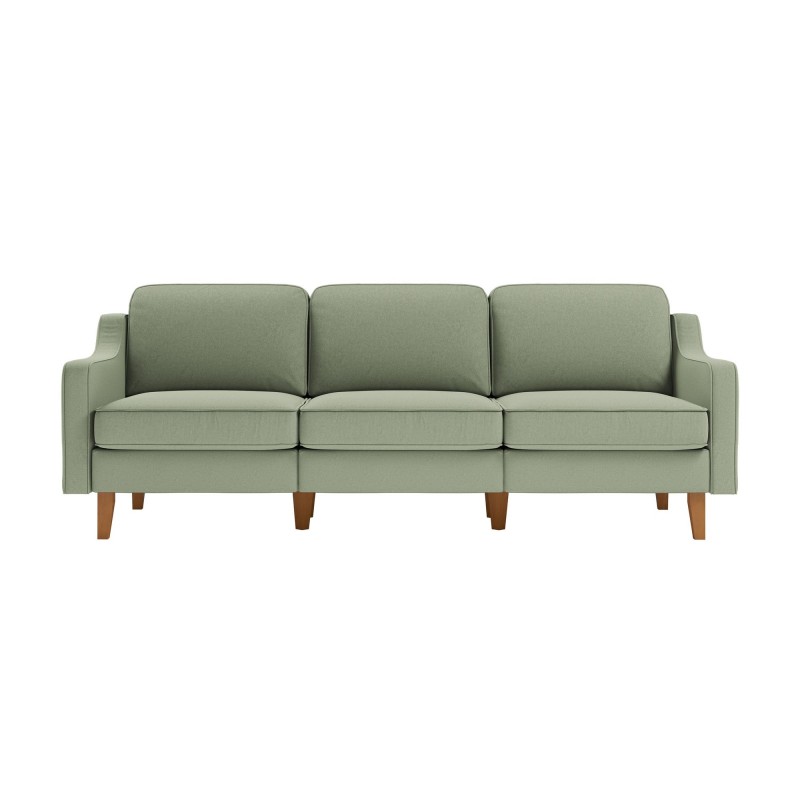 3-Seat Sofa Robin Extra 3 - Sea Green, Walnut Sea Green
Walnut