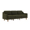 3-Seat Sofa Robin Extra 3 - Oil Green, Walnut Oil Green
Walnut