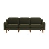 3-Seat Sofa Robin Extra 3 - Oil Green, Walnut Oil Green
Walnut