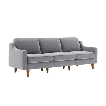 3-Seat Sofa Robin Extra 3 - Fog Grey, Walnut Fog Grey
Walnut