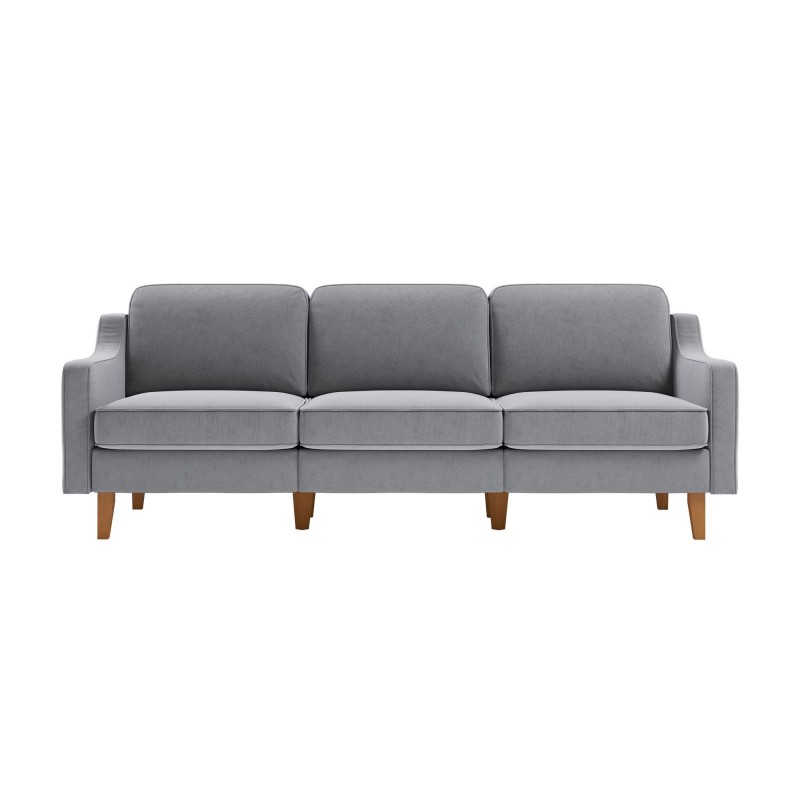 3-Seat Sofa Robin Extra 3 - Fog Grey, Walnut Fog Grey
Walnut