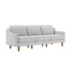 3-Seat Sofa Robin Extra 3 - Pebble, Walnut Pebble
Walnut