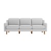 3-Seat Sofa Robin Extra 3 - Pebble, Walnut Pebble
Walnut
