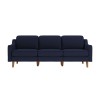 3-Seat Sofa Robin Extra 3 - Night Blue, Walnut Night Blue
Walnut