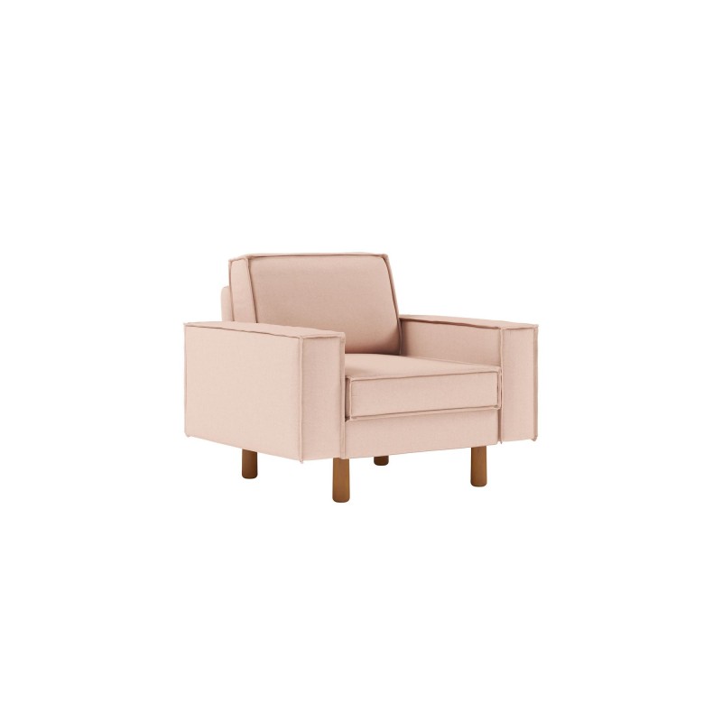 1-Seat Sofa Sparrow 1 - Salmon, Walnut Salmon
Walnut