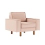 1-Seat Sofa Sparrow 1 - Salmon, Walnut Salmon
Walnut