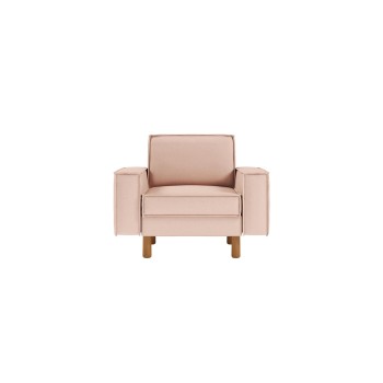 1-Seat Sofa Sparrow 1 - Salmon, Walnut Salmon
Walnut