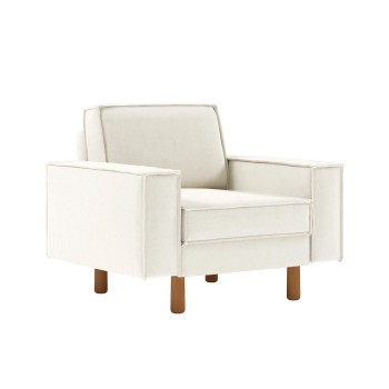 1-Seat Sofa Sparrow 1 - Milk Froth, Walnut Milk Froth
Walnut
