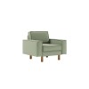 1-Seat Sofa Sparrow 1 - Sea Green, Walnut Sea Green
Walnut
