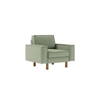 1-Seat Sofa Sparrow 1 - Sea Green, Walnut Sea Green
Walnut