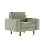 1-Seat Sofa Sparrow 1 - Sea Green, Walnut Sea Green
Walnut
