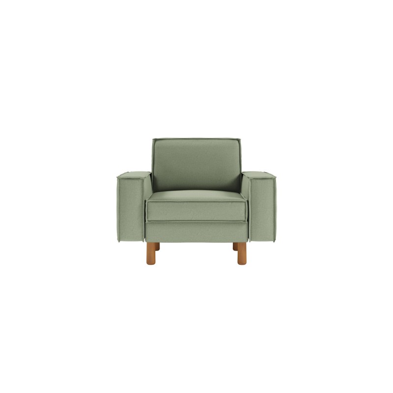 1-Seat Sofa Sparrow 1 - Sea Green, Walnut Sea Green
Walnut