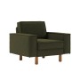 1-Seat Sofa Sparrow 1 - Oil Green, Walnut Oil Green
Walnut