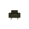 1-Seat Sofa Sparrow 1 - Oil Green, Walnut Oil Green
Walnut