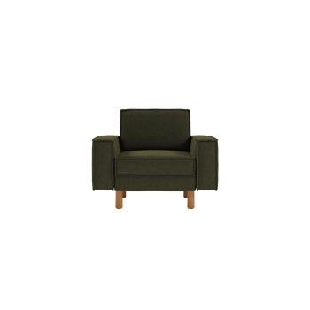 1-Seat Sofa Sparrow 1 - Oil Green, Walnut Oil Green
Walnut